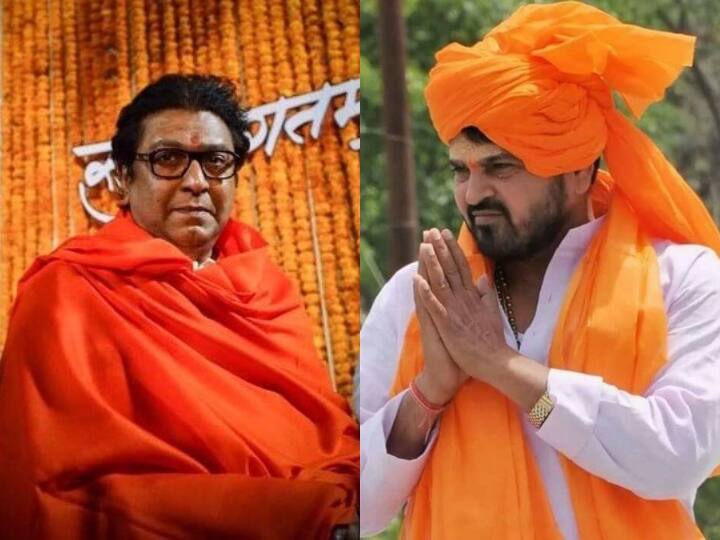 BJP MP Brij Bhushan Sharan Singh said Raj Thackeray I will not be able to forgive myself ann बीजेपी सांसद बृजभूषण शरण सिंह बोले, Raj Thackeray अयोध्या पहुंच गए तो खुद को माफ नहीं कर पाऊंगा