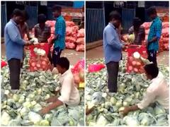 Watch: बिजली की स्पीड से गोभी को साफ कर पैक करते दिखा शख्स, वायरल हुआ वीडियो 