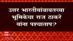 Sadhvi Kanchangiri : उत्तर भारतीयांना झालेल्या मनस्तापाबाबत राज ठाकरे यांना खेद ABP Majha