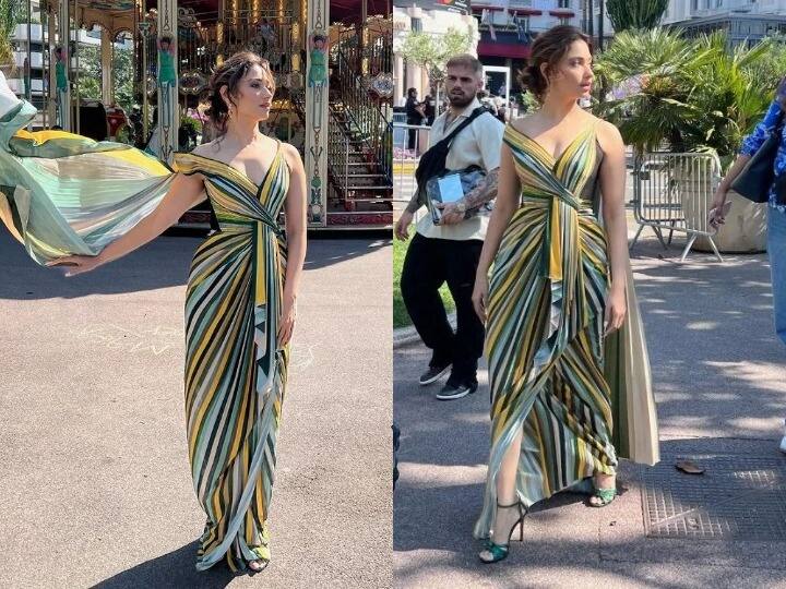 एक्ट्रेस तमन्ना भाटिया कांस फिल्म फेस्टिवल 2022 में अपना जलवा बिखेर रही हैं. कांस 2022 की शुरुआत हो चुकी है और बॉलीवुड सेलेब्स के लुक सामने आने लगे हैं. एक्ट्रेस तमन्ना भाटिया ने कांस के दूसरे दिन भी ग्लैमरस का तड़का लगा दिया है.