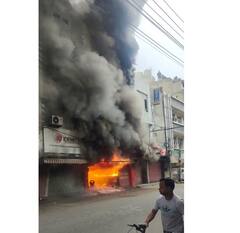 Breaking News: ਲੁਧਿਆਣਾ ਦੀ ਸਪੇਅਰ ਪਾਰਟਸ ਦੀ ਦੁਕਾਨ 'ਚ ਲੱਗੀ ਭਿਆਨਕ ਅੱਗ