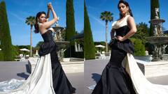 ਮੋਨੋਕ੍ਰੋਮ ਗਾਊਨ 'ਚ Cannes ਫੈਸਟੀਵਲ 2022 'ਚ ਤਮੰਨਾ ਭਾਟੀਆ ਦੀ ਲੁੱਕ ਦੇ ਹੋਏ ਚਰਚੇ