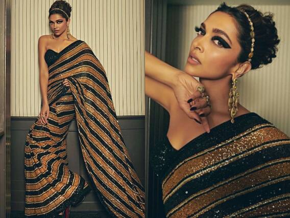 Cannes 2022: Deepika Padukone Walks Red Carpet In Sabyasachi Saree Cannes 2022: Deepika Padukone Walks Red Carpet In Sabyasachi Saree