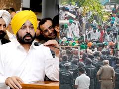 Punjab News: चंडीगढ़-मोहाली सीमा के पास धरने पर बैठे किसान, सीएम भगवंत मान बोले- 'खोखले नारे' नहीं तोड़ सकते संकल्प