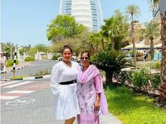 PHOTO: ‘शेवंता’चा सफरनामा; आईसोबत पोहोचली दुबईला!