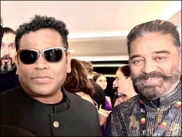 India at Cannes Film Festival: कान्स फिल्म फेस्टिवल में पहुंचे कमल हासन और ए आर रहमान की हुई मुलाकात, शेयर की ये तस्वीर