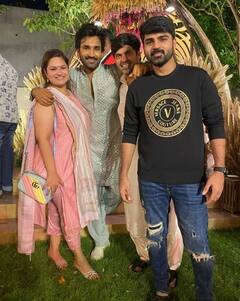 Nikki Galrani and Aadhi mehandi Ceremony: நிக்கி கல்ராணி ஆதி திருமணம்..மெஹந்தி நிகழ்ச்சிக்கு வந்த ஆர்யா சாயிஷா.. லேட்டஸ்ட் போட்டோஸ்..!