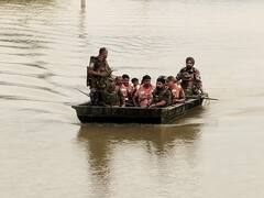 IN PICS | Floods Wreak Havoc In Assam, Landslides Snap Road & Rail Connectivity