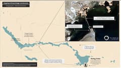 LATEST satellite images show China building 2nd bridge at Pangong Tso
