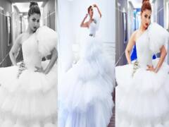 Urvashi Rautela Cannes 2022: व्हाइट रफल गाउन में उर्वशी रौतेला ने खींचा हर किसी का ध्यान, ग्लैमरस फोटोज से हटा नहीं पाएंगे नजर