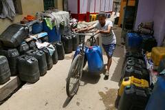 IN PICS | Serpentine Queues Near Tankers As Water Crisis Adds To Woes Of Delhiites After Heatwave