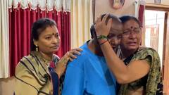 Photo : 14 वर्षांपूर्वी बेपत्ता झालेले सुनिल भोई  घरी परतले