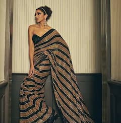 Cannes Film Festival 2022: ਗੋਲਡਨ ਬਲੈਕ ਸਾੜ੍ਹੀ 'ਚ ਕਮਾਲ ਲੱਗੀ ਦੀਪਿਕਾ ਪਾਦੂਕੋਣ , ਰੈਟਰੋ ਲੁੱਕ ਨੇ ਜਿੱਤ ਲਿਆ ਦਿਲ