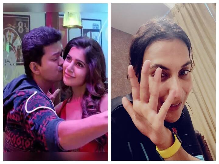 ‛ஃபில்டர் ஒன்னும் போடாமலே... உன் முகத்த பாக்கும்போது  நெஞ்சம் அள்ளுது...’ கத்தி வரியை கச்சிதமாக பிடித்த ஐஸ்வர்யா!