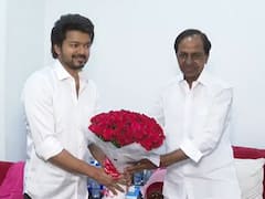Vijay Meets CM KCR: తెలంగాణ సీఎం కేసీఆర్‌ను కలిసిన కోలీవుడ్ నటుడు విజయ్ - వీడియో వైరల్