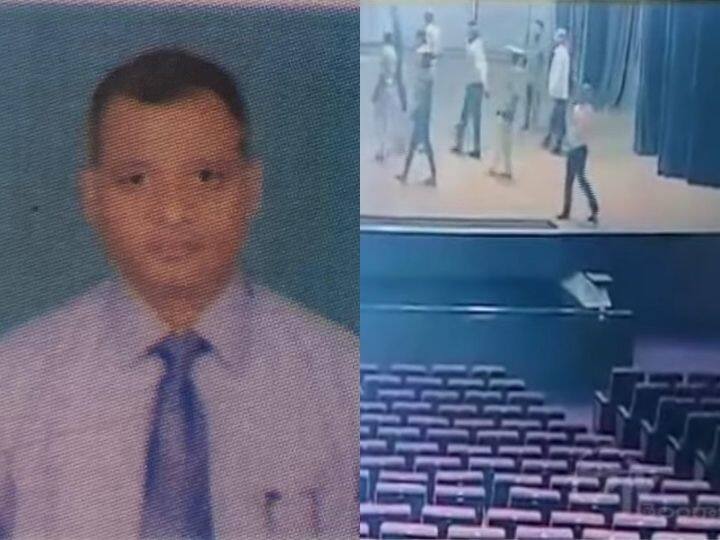 IB official dies during security check ahead of VP Venkaiah Naidus visit in Hyderabad IB Official Dies: శిల్పకళా వేదికలో విషాదం, ఉపరాష్ట్రపతి ఈవెంట్ స్టేజీ వేదికపై నుంచి పడి ఐబీ అధికారి మృతి