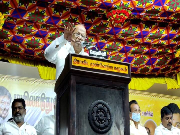 The governor's post has become a villainous post former minister Pon.  Muthuramalingam ஆளுநர் பதவி இதுக்குதான் பயன்படுத்தப்படுகிறது: மத்திய அரசை விளாசிய முன்னாள் அமைச்சர்!