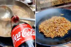 Coca Cola Maggie : आता 'कोका कोला मॅगी', मॅगीवरील विचित्र प्रयोगावर नेटकऱ्यांचा संताप