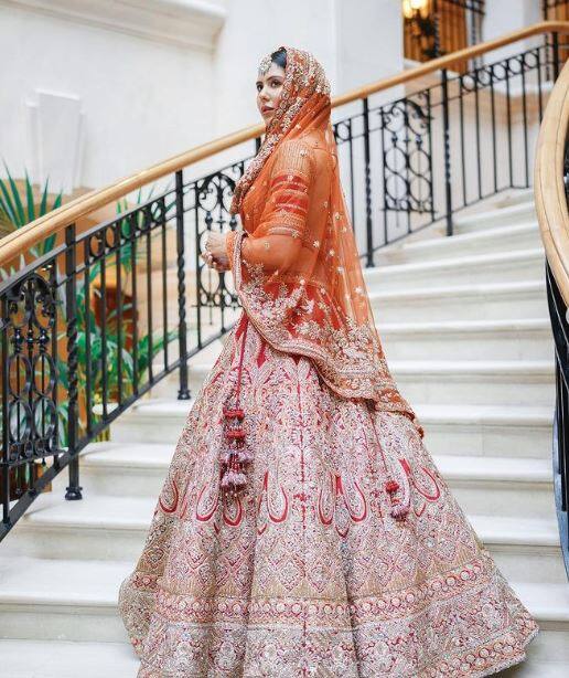 ਜਦ ਦੁਲਹਨ ਬਣ ਸੋਨਮ ਬਾਜਵਾ ਨੇ ਲੁੱਟੀ ਮਹਿਫਿਲ