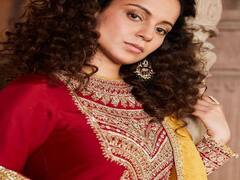 Dhakad: काशी विश्वनाथ मंदिर पहुंचीं कंगना रनौत, लगाए हर हर महादेव के जयकारे