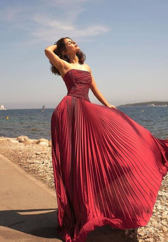 Cannes 2022: રેડ ગાઉનમાં હીના ખાને બતાવી અદાઓ