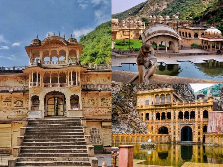 Galtaji Temple: राजस्थान (Rajasthan) राज्य में अनेकों मंदिर है जो प्राचीनकाल के इतिहास की गवाही देते हैं. इन मंदिरो के साथ भक्तों के साथ गहरी आस्था भी जुड़ी हुई है. आज हम आपको यहां के उस मंदिर के बारे में बताने जा रहे हैं जहां दर्शन करने से ही हर किसी मनोकामना पूरी हो जाती हैं. इस मंदिर का नाम ‘गलताजी मंदिर’ (Galtaji Temple) है. चलिए बताते हैं आपको मंदिर से जुड़ी कुछ खास बातें.....