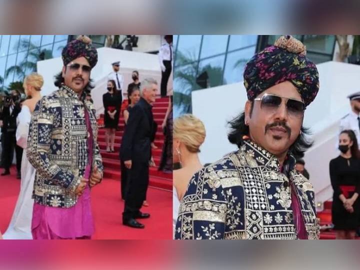 Cannes Film Festival 2022 Rajasthan’s Singer Mame Khan Becomes First Indian Folk Artist To Walk Red Carpet of Cannes Cannes Film Festival 2022: लोकल ते ग्लोबल! ‘कान्स’च्या रेड कार्पेटवर हजेरी लावणारे पहिले लोककलाकार ठरले राजस्थानचे मामे खान