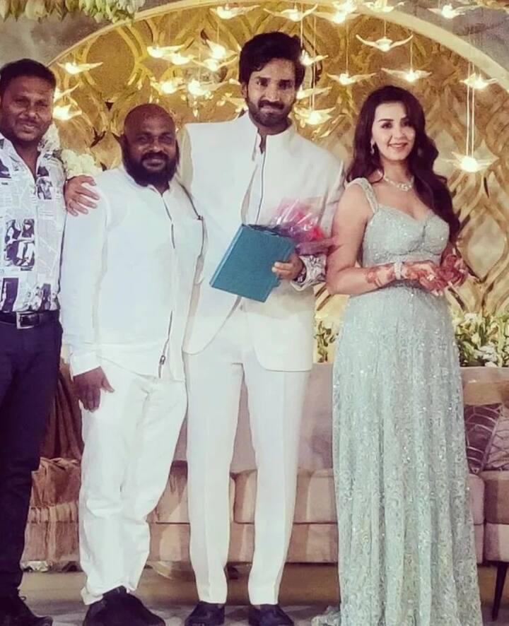 ఆది పినిశెట్టి, నిక్కీ పెళ్లి ఫొటోలు (Photo Courtesy: Industry Celebrity news Instagram)