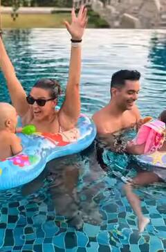 Neha Dhupia Vacation: पति अंगद और बच्चों के साथ घूमने गईं नेहा ने इस लग्जरी होटल में किया स्टे, एक रात का किराया सुन उड़ जाएंगे होश!