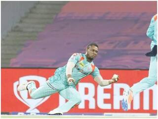 Video: IPL 2022 में फीके रहे एविन लुईस ने एक कैच से बदला मैच, लखनऊ को प्लेऑफ में पहुंचाया