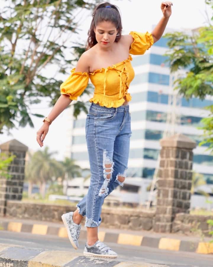 दिप्ती तिच्या उत्कृष्ट अभिनयासाठी आणि सुंदर लूकसाठी ओळखली जाते.(photo:dipti_dhotre_/ig)