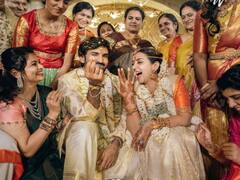 Actress Nikki-Aadi: புதுசா ஒரு வெட்கம் மொளைக்கிது.. மால டும் டும் நிக்கி-ஆதி திருமண படங்கள் !