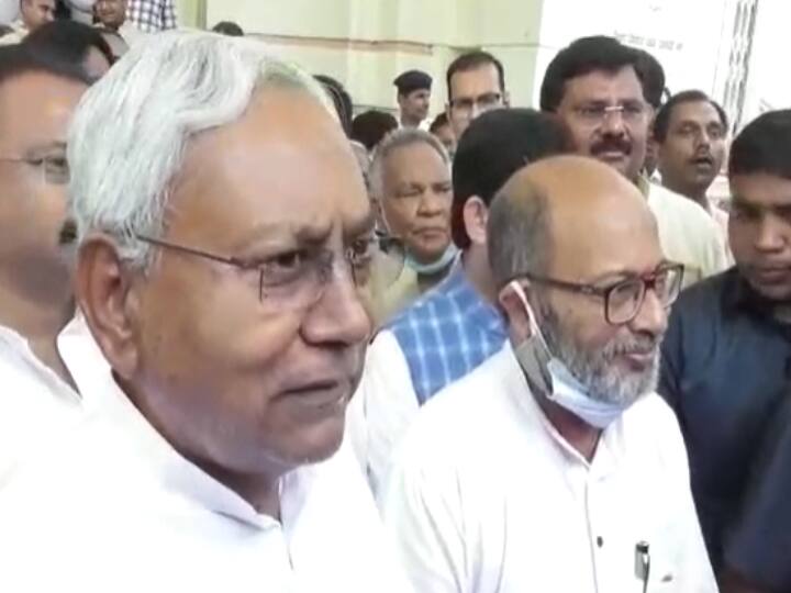 Rajya Sabha By-Election: Bihar CM Nitish Kumar attend the nomination of JDU candidate Anil Hegde ann Rajya Sabha By-Election: JDU प्रत्याशी अनिल हेगड़े के नामांकन में शामिल हुए सीएम, कहा- कभी कोई इच्छा प्रकट नहीं की