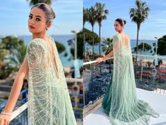 Cannes 2022: Helly Shah Makes Her Way To The Red Carpet In A Beautiful Gown - SEE PICS