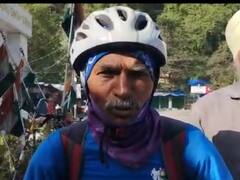 Uttarakhand News: 15 हजार KM की पैदल और साइकिल यात्रा कर नैनीताल पहुंचा शख्स, नेक इरादों से लोगों को कर रहा है जागरूक
