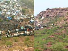 Jodhpur News: जोधपुर में वन विभाग के खाली जमीन की बंदरबांट, लाखों की सरकारी जमीन के मालिक बन रहे लोग, देखें तस्वीरों में