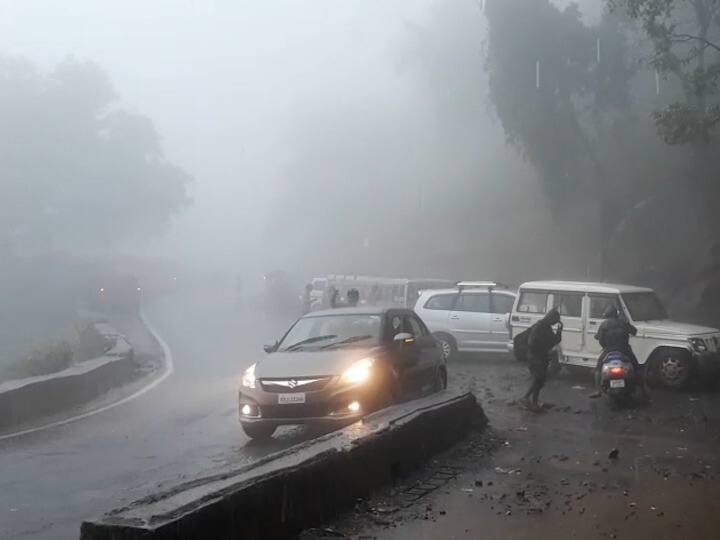 मान्सूनची चाहूल लागल्याने आंबोलीत धुक्याची चादर पाहायला मिळत आहे.