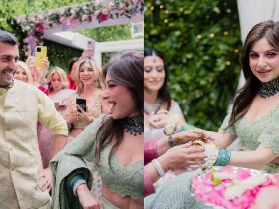 ਕਨਿਕਾ ਕਪੂਰ ਦੀ ਮਹਿੰਦੀ ਸੈਰਮਨੀ ਦੀ ਝਲਕ