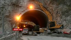 Jammu: জম্মু-শ্রীনগর হাইওয়ের রামবানে নির্মীয়মাণ সুড়ঙ্গের একাংশে ধস । Bangla News