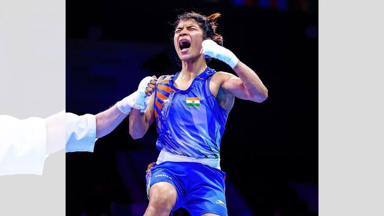 Next goal is to enter 50 kg category for upcoming Commonwealth Games, says Nikhat Zareen Nikhat Zareen: কমনওয়েলথ খেলাই লক্ষ্য, ট্যুইটারে ট্রেন্ড হওয়ার স্বপ্ন দেখতেন বিশ্বচ্যাম্পিয়ন নিখাত