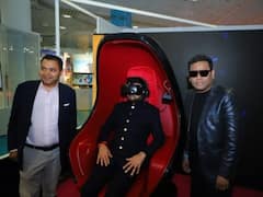 Anurag Thakur Experiences A.R. Rahman's VR Film 'Le Musk' At Cannes 2022