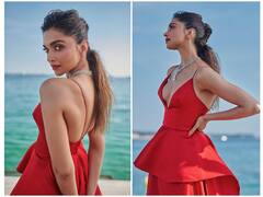 Cannes 2022: रेड डीपनेक गाउन में Deepika Padukone का दिखा सिजलिंग अंदाज, कातिलाना अदाओं को देख फैंस की धड़कनें तेज