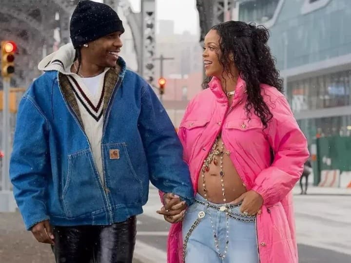 Rihanna Welcomes Her First Child, A Baby Boy With Rapper Boyfriend A$AP Rocky Rihanna Welcomes Her First Child, A Baby Boy With Rapper Boyfriend A$AP Rocky