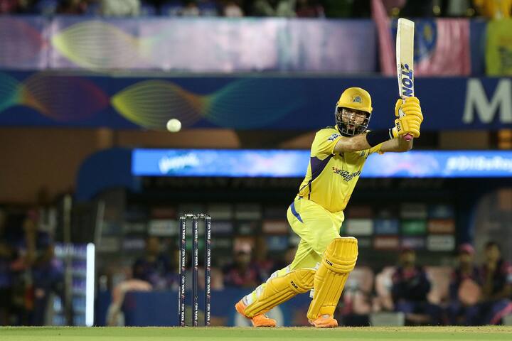 The arrival of England all-rounder Moeen Ali at number three turned things upside down. The senior batter rained fours and sixes tonight against Rajasthan bowlers as he played one of the most sublime knocks this season to put CSK on top. (Pic Courtesy: PTI)