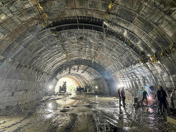 IN PICS | BRO Conducts Final Blast Of 'All-Weather' Nechiphu Tunnel In Arunachal