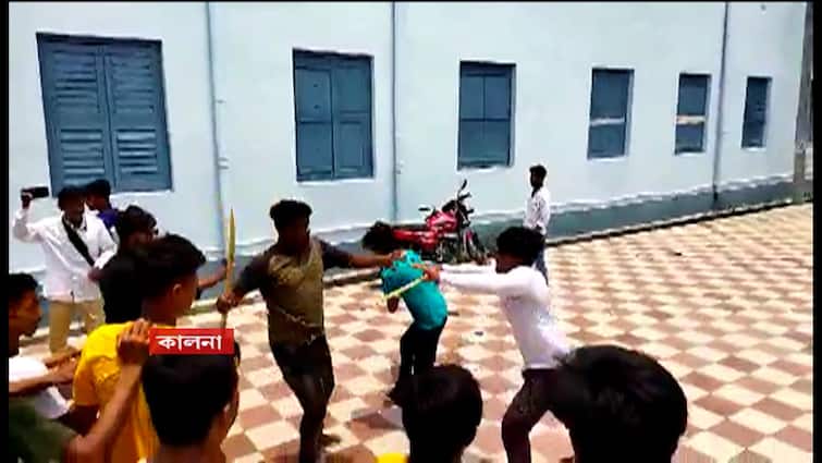 Purba burdwan college chaos one tmcp leader injured Kalna News: কলেজে রবীন্দ্রনাথের মূর্তি উন্মোচন ঘিরে ধুন্ধুমার, মাথা ফাটল TMCP সমর্থকের