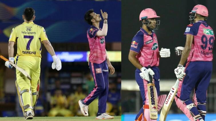 IPL 2022 RR vs CSK: Jaiswal, Ashwin secure 5-wicket win for Rajasthan against Chennai IPL 2022 RR vs CSK: ৫ উইকেটে চেন্নাই বধ, পয়েন্ট টেবিলের দ্বিতীয় স্থানে থেকে ইডেনে গুজরাতের সামনে রাজস্থান