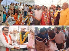 Sehore News: सामूहिक विवाह समारोह में 500 से अधिक जोड़े परिणय सूत्र में बंधे, 21 जोड़ों का हुआ निकाह