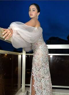 Cannes Film Festival 2022: લોરિયલ પેરિસની ડિનર પાર્ટીમાં અનોખો અંદાજમાં પહોંચી હેલી શાહ