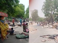 Delhi News: दिल्ली के मादीपुर में चला एमसीडी का बुलडोजर, सड़क किनारे से हटाई गई झुग्गी-झोपड़ी